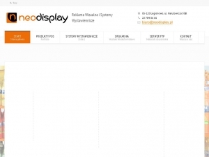 Produkcja stanowisk do ekspozycji towarów