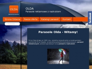 Olda oraz parasole jako gadżet reklamowy