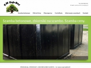 Dobre jakościowo i tanie szambo na twojej posesji